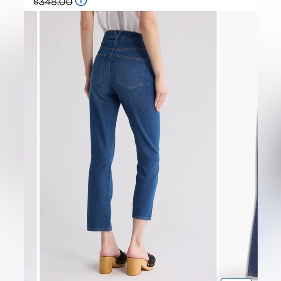 Veronica Beard Carly Crop Kick Flare Jeans NWT Size
 30 Denim 5 pocket style - Picture 8 of 9